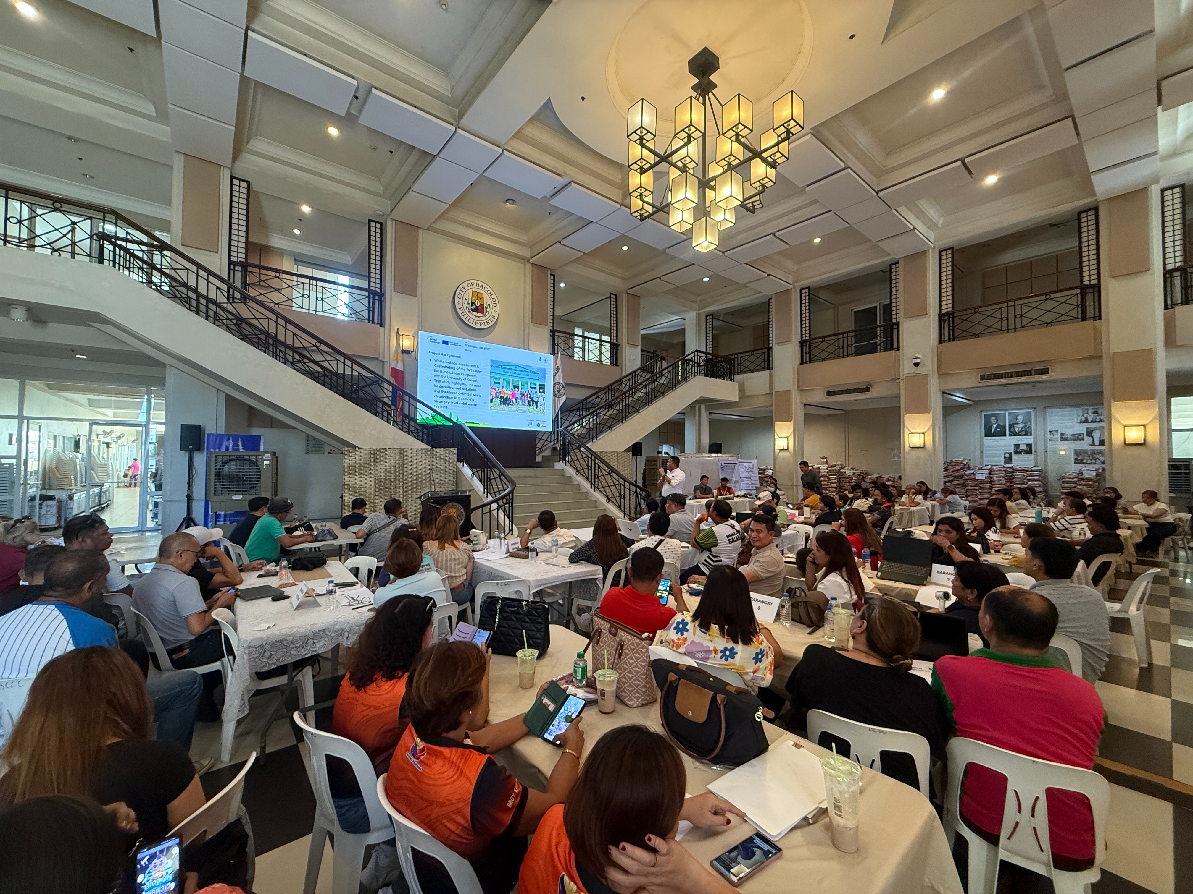 EU-backed Circular Biohubs Showcase Organic Waste Solutions at Bacolod’s Barangay Solid Waste Planning Summit