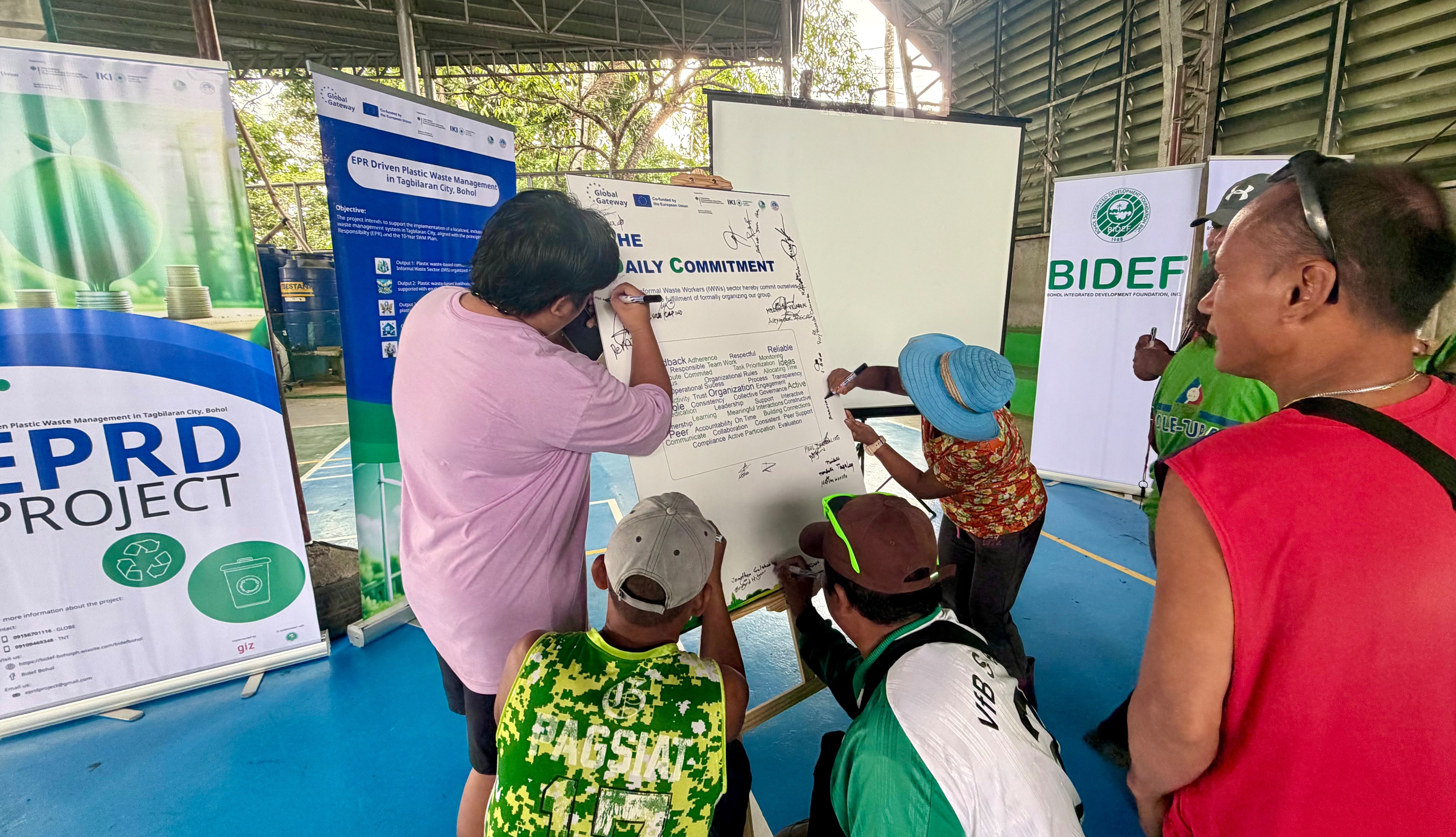EU-Backed Project taps Informal Waste Workers and Junkshops in Tagbilaran City in Plastic Waste Recovery